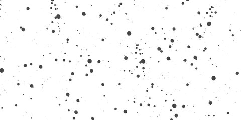 Obraz premium Black ink splatters on a transparent background for artistic use