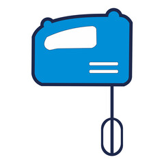 Fototapeta premium Hand Mixer Icon Vector Illustration
