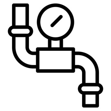 gas pive icon vector illustration