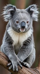 Koala's Gentle Gaze