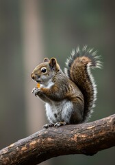 Squirrel's Autumn Snack