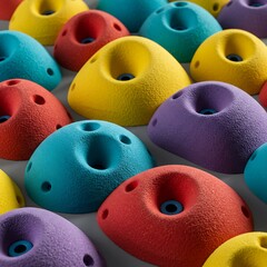 Grip & Glory: A Colorful Ascent