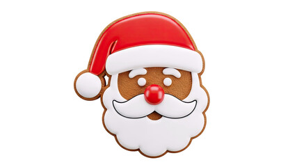 Obraz premium Santa Claus Gingerbread Cookie