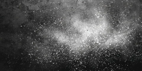 Obraz premium Celestial Canvas: An artistic abstract captures the essence of a cosmic dust cloud, with textures and tonal depth, inviting the viewer to explore its ethereal beauty.