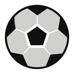 Fototapeta premium Football Soccer Ball 3D Icon Illustration – High Quality AI Sports Graphic Design Asset