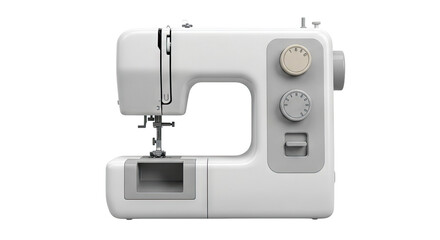 Modern White Sewing Machine