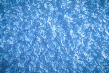 Fresh snowflakes, snow, ice texture