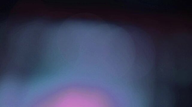 light leak and bokeh overlay with a dark, moody feel, featuring shifting colors like blue, purple, and pink. This element is perfect for adding cinematic flair or transitions.