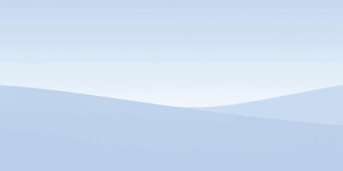 An aerial view of snow covered winter mountains reaching toward the blue sky and white clouds for a high horizon landscape of cold natural beauty © MRIDUL