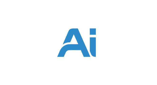 Adobe Illustrator logo symbol blue color.
