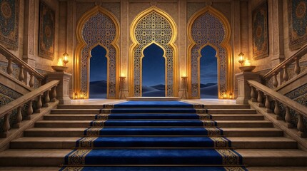 Obraz premium Luxury Ramadan Stair