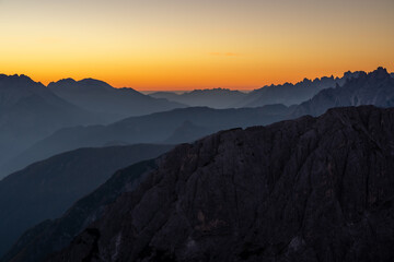 Alpy , Dolomity, Włochy, góry , Tre Cime © Daniel Folek