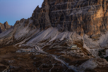 Alpy , Dolomity, Włochy, góry , Tre Cime © Daniel Folek