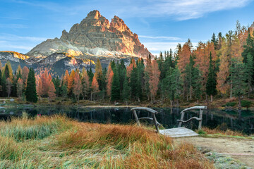 Alpy , Dolomity, Włochy, góry , Tre Cime © Daniel Folek