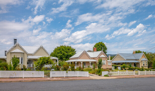 Old Houses in Tenterfield, northern New South Wales, Australia