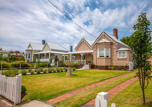 Old Houses in Tenterfield, northern New South Wales, Australia