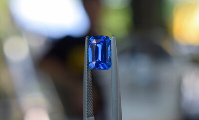 Blue sapphire Gemstone Expensive blue