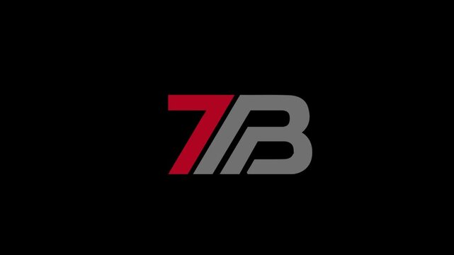 TB Monogram Logo Reveal Animation,  TB intro for youtube