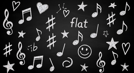 Creative Music Notation Sketches for Education and Design