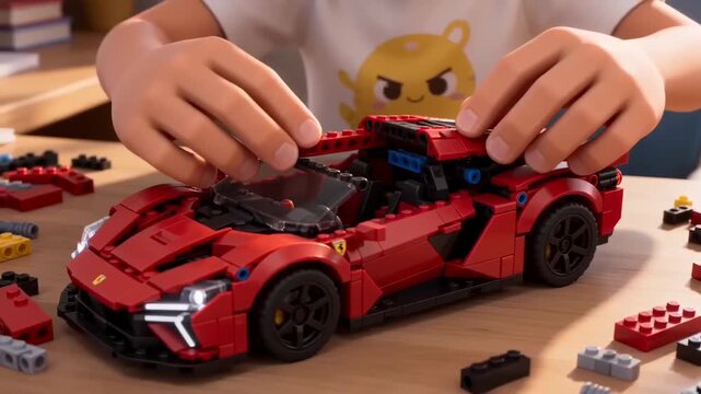 Keep playing with Lego car