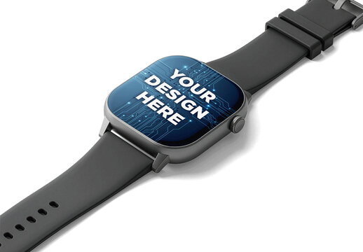 Smartwatch Screen Mockup