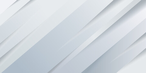 Fototapeta premium Elegant white background with 3d design.