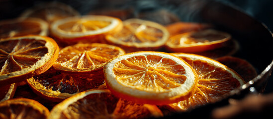 dried orange citrus slice 