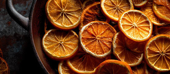 dried orange citrus slice 