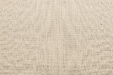 Close-up of Textured Linen Fabric