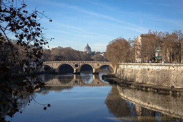 Obraz premium Views from the city of Rome, Italy