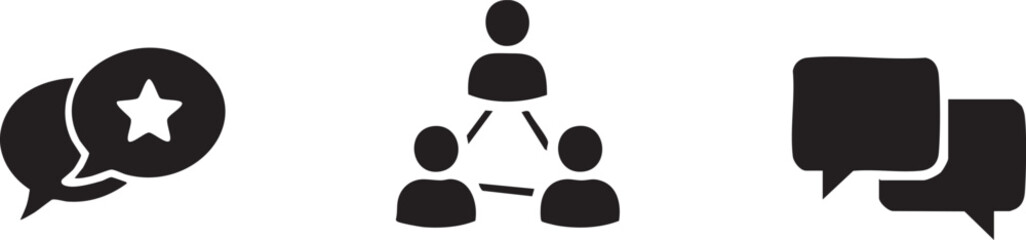 Fototapeta premium Professional Coaching Teamwork Collaboration Business Success Strategy Icon