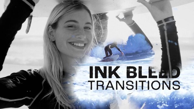Ink Bleed Transitions