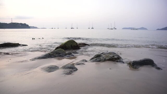 sea, coast, sunset, ocean, landscape, water, rock, seascape, nature, sky, sunrise, rocks, wave, shore, coastline, stone, sun, summer, horizon, clouds, vacation, travel, waves, dusk, beach, sand, islan