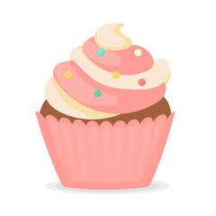 Isolated Cupcake
