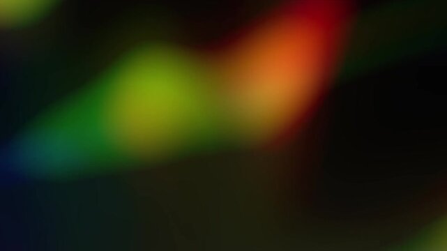 Dark green and orange moody gradient. Modern seamless motion loop background designed for video productions, digital presentations, social media content, and animated wallpaper projects