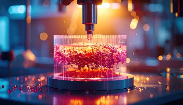 FlyPro Firefly Protein Expression Analysis Using Western Blot Membrane with Professional Camera Shot and Soft Indirect Lighting