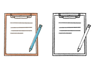 バインダーと書類