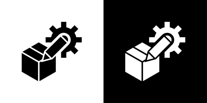 Prototype Icon Sheet Black And White