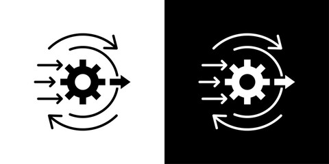 Refine Icon Sheet Black And White