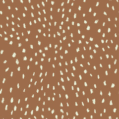 deer print surface pattern. bambi core. animal print. greeting card, banners, web, wrapping paper, fashion, fabric, textile, wallpaper, cover  © preislerstudio