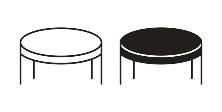 Round table icon