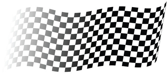checkered flag vector