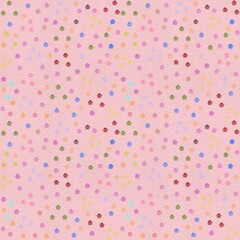 pink polka dots background