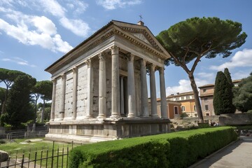 Obraz premium Fortuna Virilis and the Veneralia: An Ancient Roman Festival of Women, Ritual, and Divine Favor on April 1st