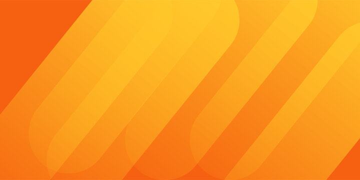 Abstract orange gradient background, with trendy geometric graphic design. Simple minimal square and dots halftone yellow and orange gradient