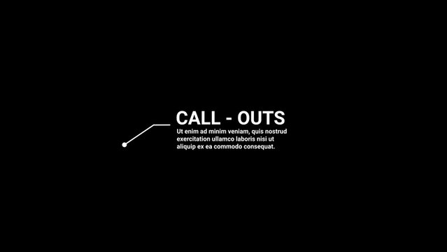 Call - Outs 4