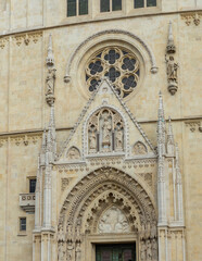 Obraz premium Cathedral of Zagreb