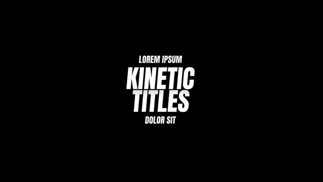 Kinetic Titles 3