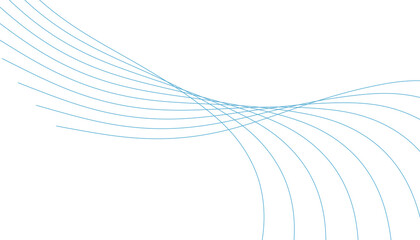 abstract wave lines background