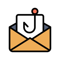 Phishing Cyber Security Warning Icon